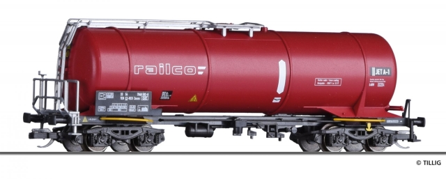 18460 Cisternový vagón, typ Zacns, RAILCO, Tillig TT