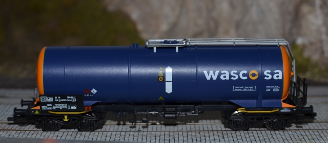 18501 Nákladný vagón Zacns WASCOSA,Tillig TT
