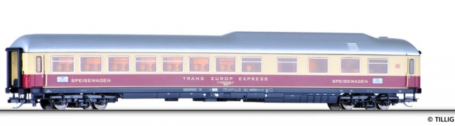 16590 Jedálenský vozeň TEE DB, TILLIG TT