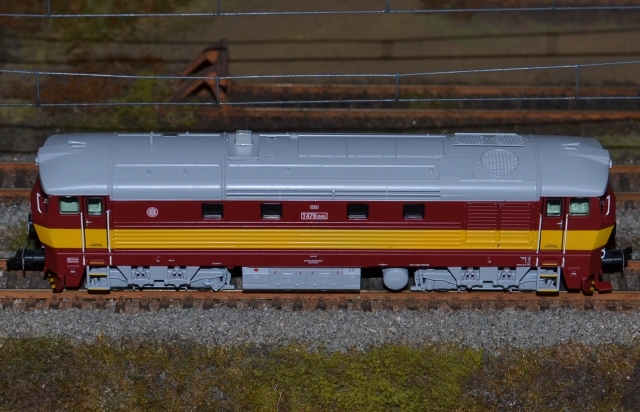 33410 so zvukom - Dieselová lokomotíva ČSD T478.2