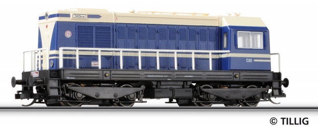 04621 DIESELOVÁ LOKOMOTÍVA T 435 ČSD