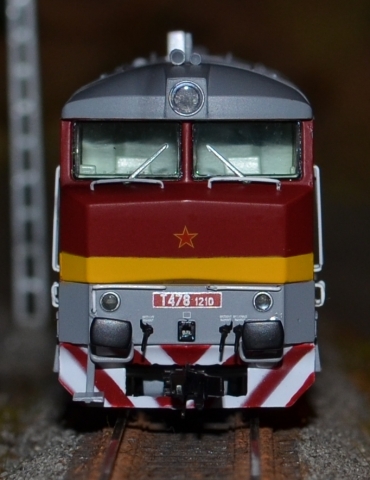33419 Dieselová lokomotíva ČSD T478.2