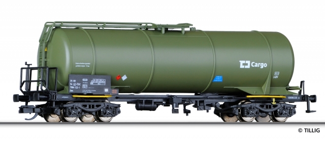 15471 cisternový vagón Zaes ČD Cargo, Tillig TT