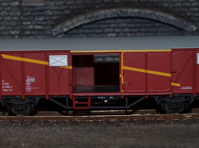501280 Nákladný vagón Gbs ČSD TT