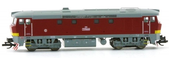 CSD T478-2069 - Dieselová lokomotíva ČSD T748, MTB TT