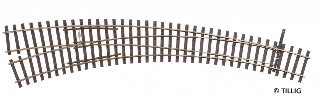 85334 modelové koľajivo tillig výhybka IBW