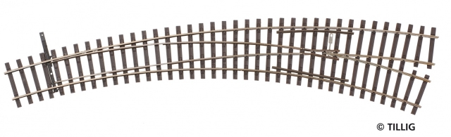 85333 modelové koľajivo tillig výhybka IBW