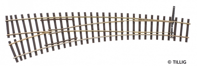 85364 modelové koľajivo tillig výhybka IBW