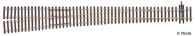 85347 modelové koľajivo tillig výhybka EW6