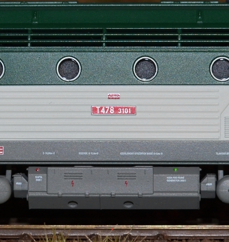 33314-SOUND Dieselová lokomotíva ČSD T 478.3101, KUEHN TT