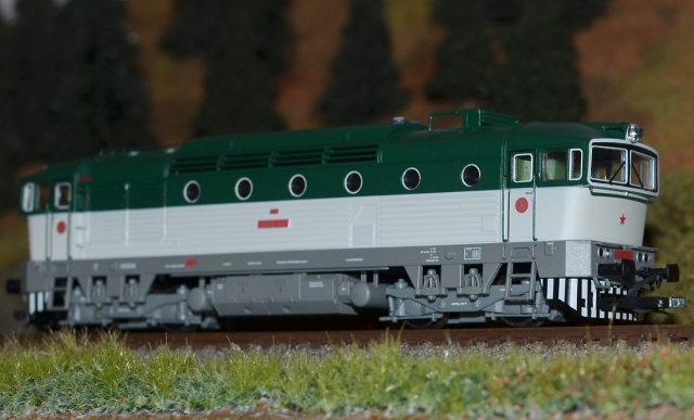 33314 Dieselová lokomotíva ČSD T 478.3101, KUEHN TT