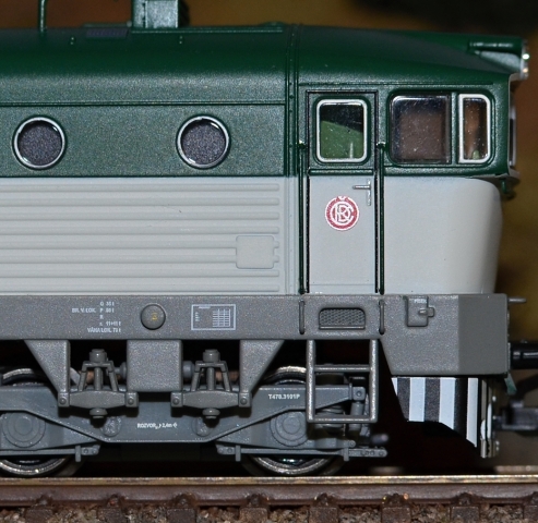 33314 Dieselová lokomotíva ČSD T 478.3101, KUEHN TT