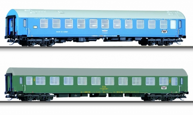 01695 SET OSOBNÝCH VAGÓNOV ČSD/CFR TT