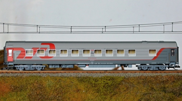 16708 Lôžkový vozeň WLABm, Typ Y RZD, TILLIG TT