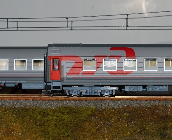 16708 Lôžkový vozeň WLABm, Typ Y RZD, TILLIG TT