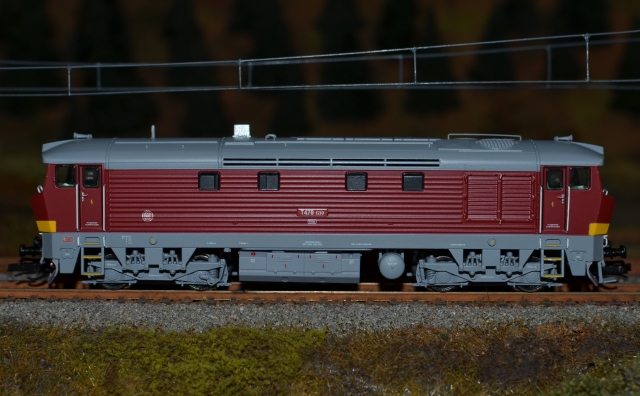 33419 so zvukom - Dieselová lokomotíva ČSD T478.2