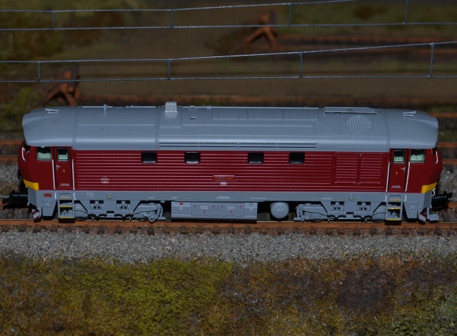 33419 so zvukom - Dieselová lokomotíva ČSD T478.2