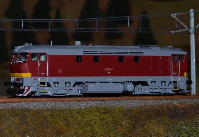33419 so zvukom - Dieselová lokomotíva ČSD T478.2