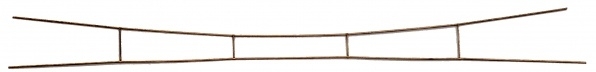 473 Trolejové vedenie, dĺžka 250mm, Sommerfeldt TT