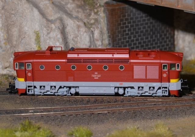 33319 Dieselová lokomotíva ČSD T 478.3187, KUEHN TT