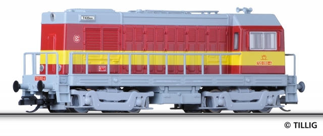 04625 DIESELOVÁ LOKOMOTÍVA Rh 720