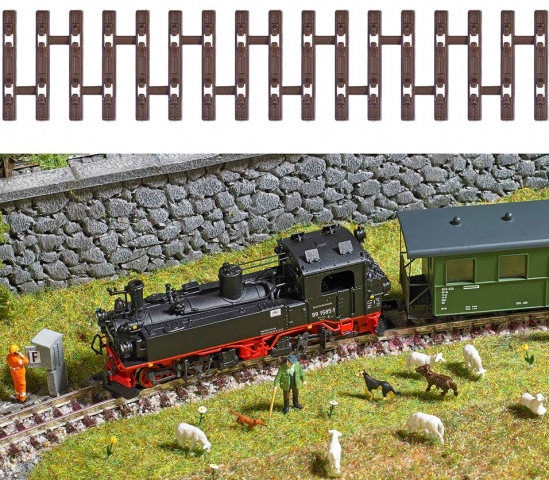 BUSCH 35099 flexibilné koľajnicové pražce - úzky rozchod 6,5 mm TTe