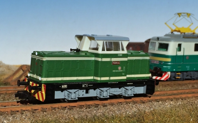 04611 Dieselová Lokomotíva ČSD T334