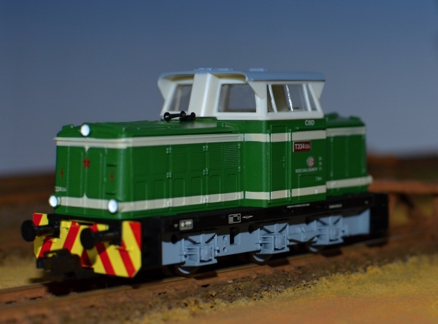 04611 Dieselová Lokomotíva ČSD T334