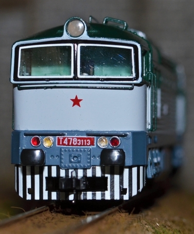T478 3113 DIESELOVÁ LOKOMOTÍVA ČSD RADY 753, MTB TT