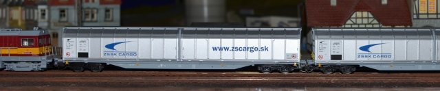 15806 Nákladný vagón Habbillns ZSSK Cargo, Tillig TT