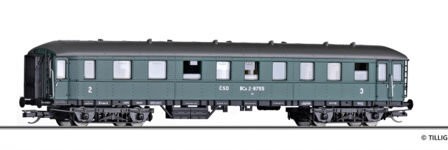 13359 Osobný vagón ČSD typu Ca, Tillig TT
