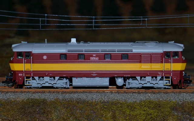 33410 Dieselová lokomotíva ČSD T478.2