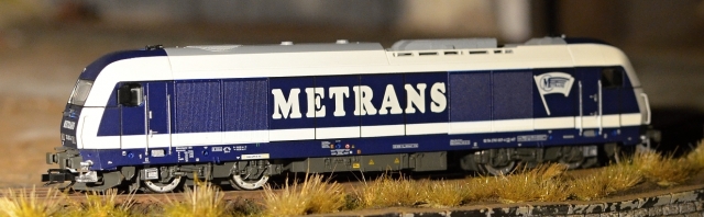 32075 DIESELOVÁ LOKOMOTÍVA Herkules ER 761 007 METRANS ČD, KUEHN TT