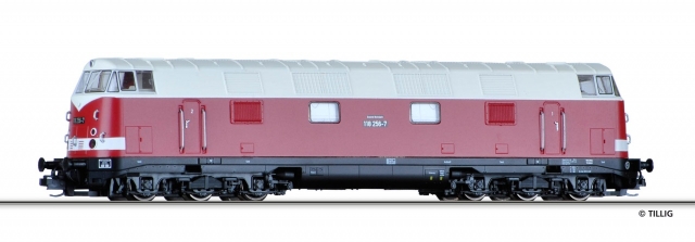 02695 Dieselová lokomotíva DR radu BR 118, Tillig TT