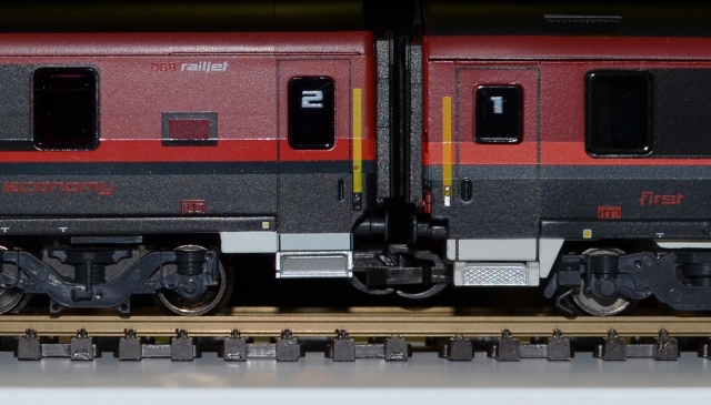 01781 E Set Railjet OBB, limitovaná séria, TILLIG TT