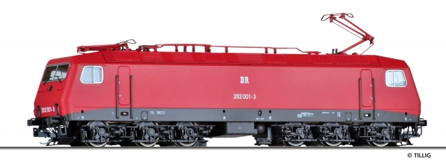 04990 Elektrická lokomotíva DR radu BR 252, Tilig TT