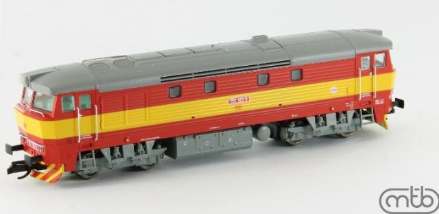 CSD 751 183 - Dieselová lokomotíva ČSD T749, MTB TT