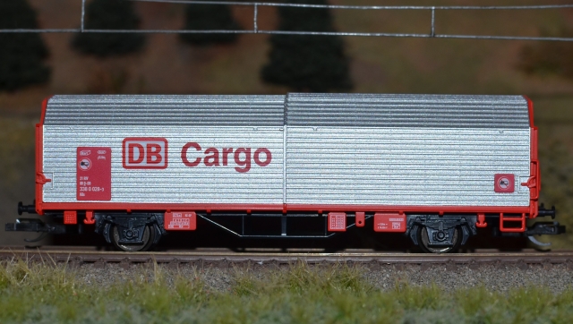 14861 Krytý nákladný vagón, DB Cargo, Tillig TT