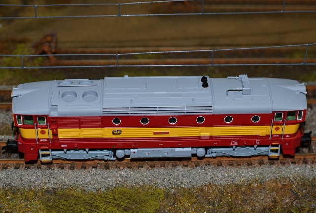 33312 Dieselová lokomotíva ČD 750 385-7