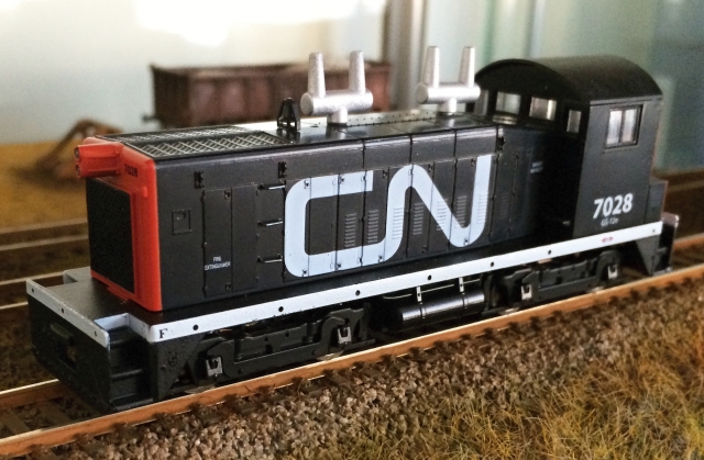SW 1200 CN 7007 Diesel-elektrický rušeň amerických železníc, MTB TT