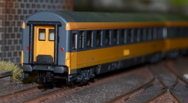 13557 Osobný vagón RegioJet 2. trieda typ Bmz , Tillig TT