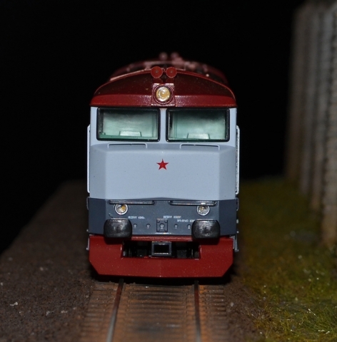 T478 1168 DIESELOVÁ LOKOMOTÍVA ČSD RADY 749/751 MTB H0,