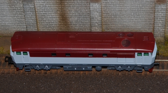 T478 1168 DIESELOVÁ LOKOMOTÍVA ČSD RADY 749/751 MTB H0,