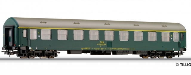 74352 Tillig RÝCHLIKOVÝ VOZEŇ ČSD 1.TRIEDY H0