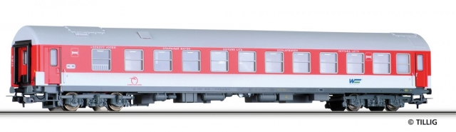 74987 Lôžkový vagón 1./2. triedy ZSSK, Tillig H0