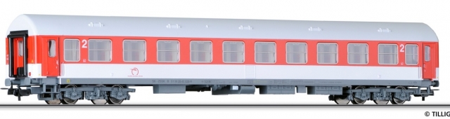 74812 Tillig RÝCHLIKOVÝ VAGÓN ZSSK, 2.TRIEDA H0