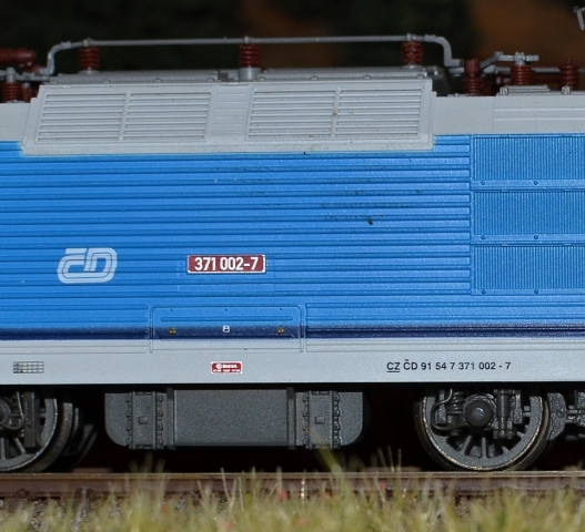 32920 Elektrická lokomotíva 371 002 ČD Najbrt, KUEHN TT 