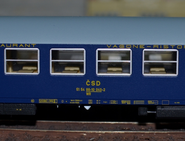 501575 Jedálenský vozeň Wr ČSD, TILLIG TT