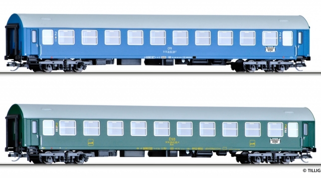 01696 SET OSOBNÝCH VAGÓNOV ČSD/CFR TT
