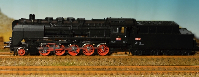 02299 Parná lokomotíva BR 555.1, ČSD 